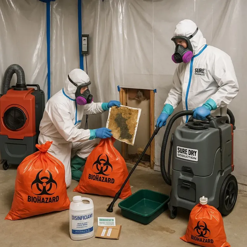 Contaminated Water Handling Protocols process in Wheeling, IL