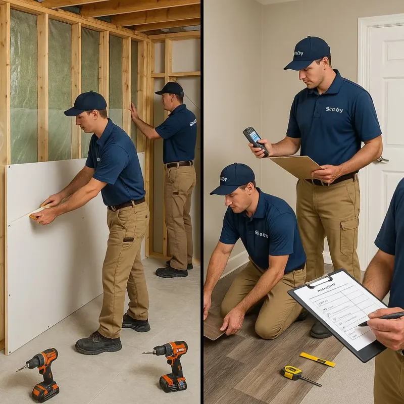 Repairs and Reconstruction process in Wheeling, IL