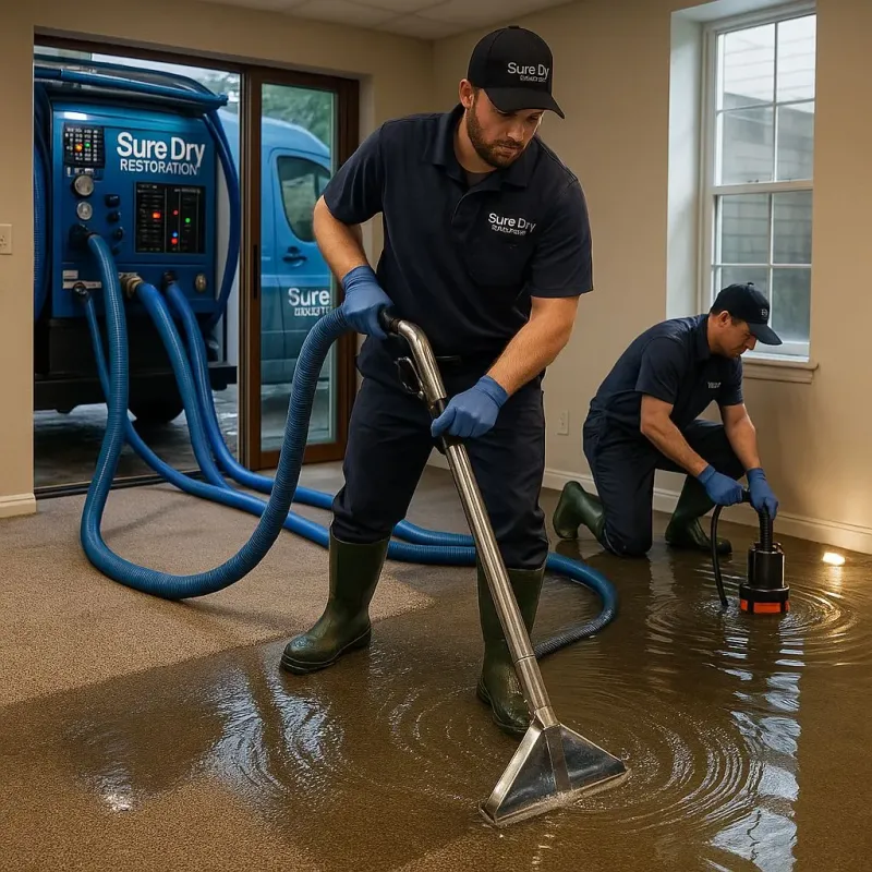 Water Extraction and Removal process in Wheeling, IL